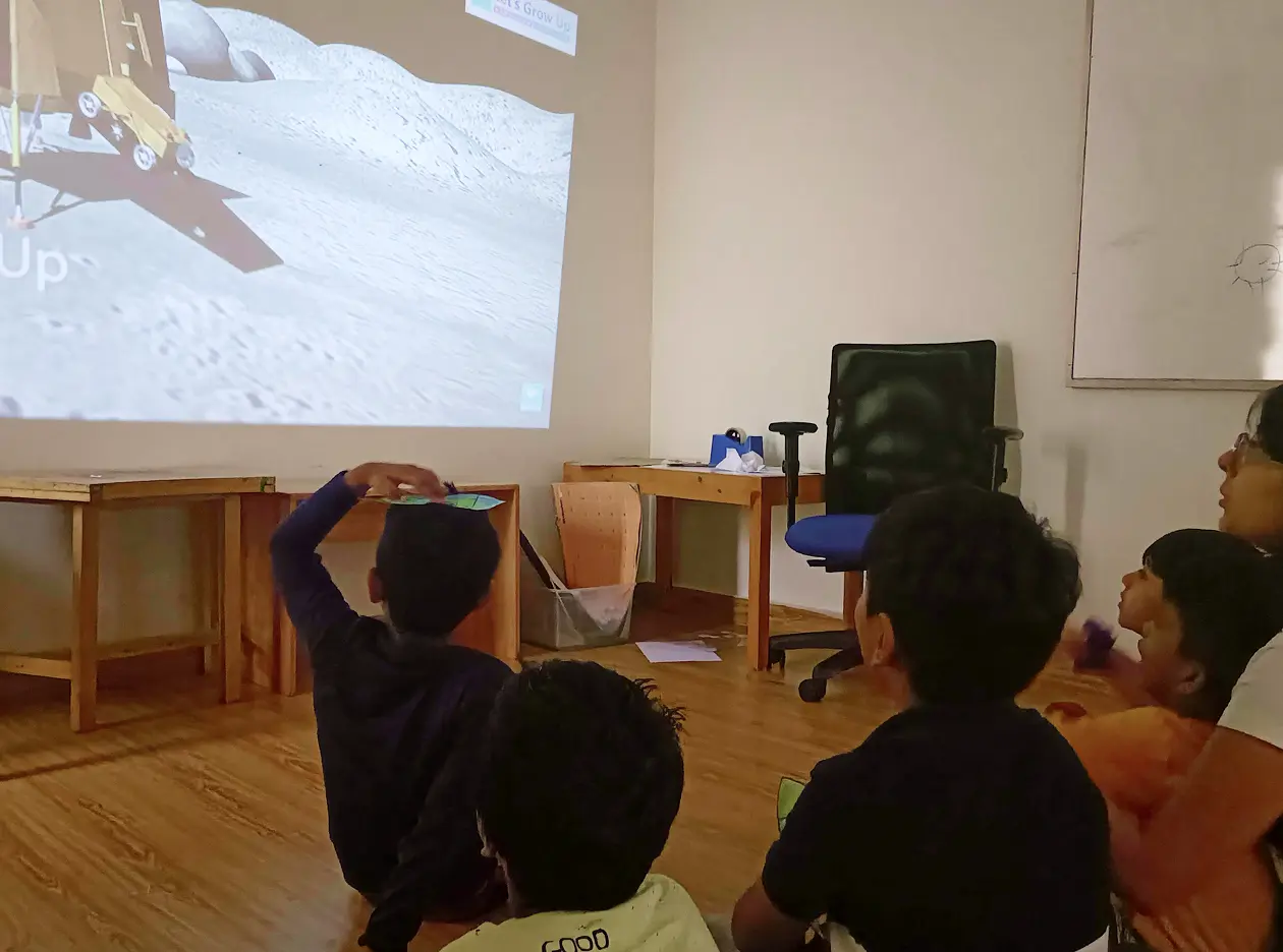 Children Engaged In Various Activities