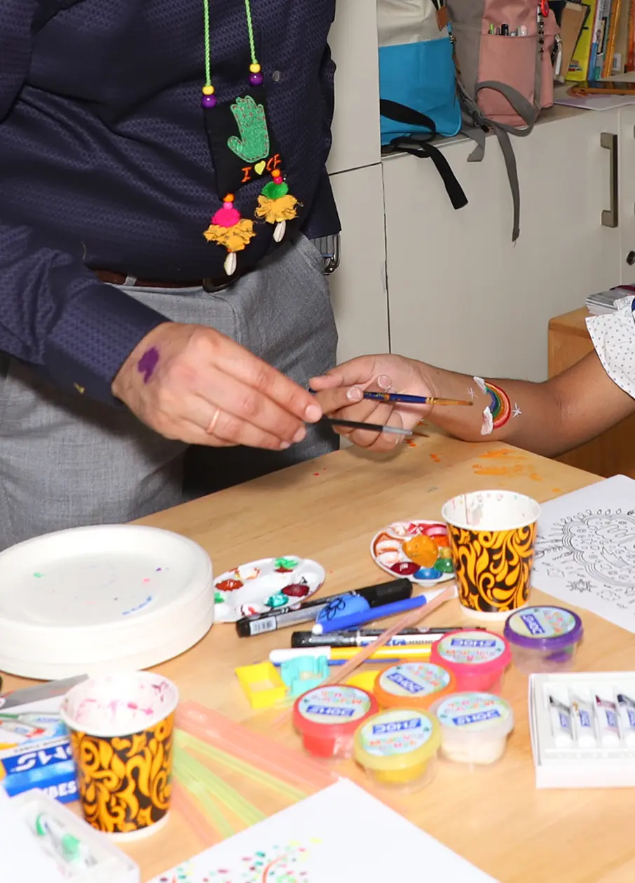 Children Engaged In Various Activities