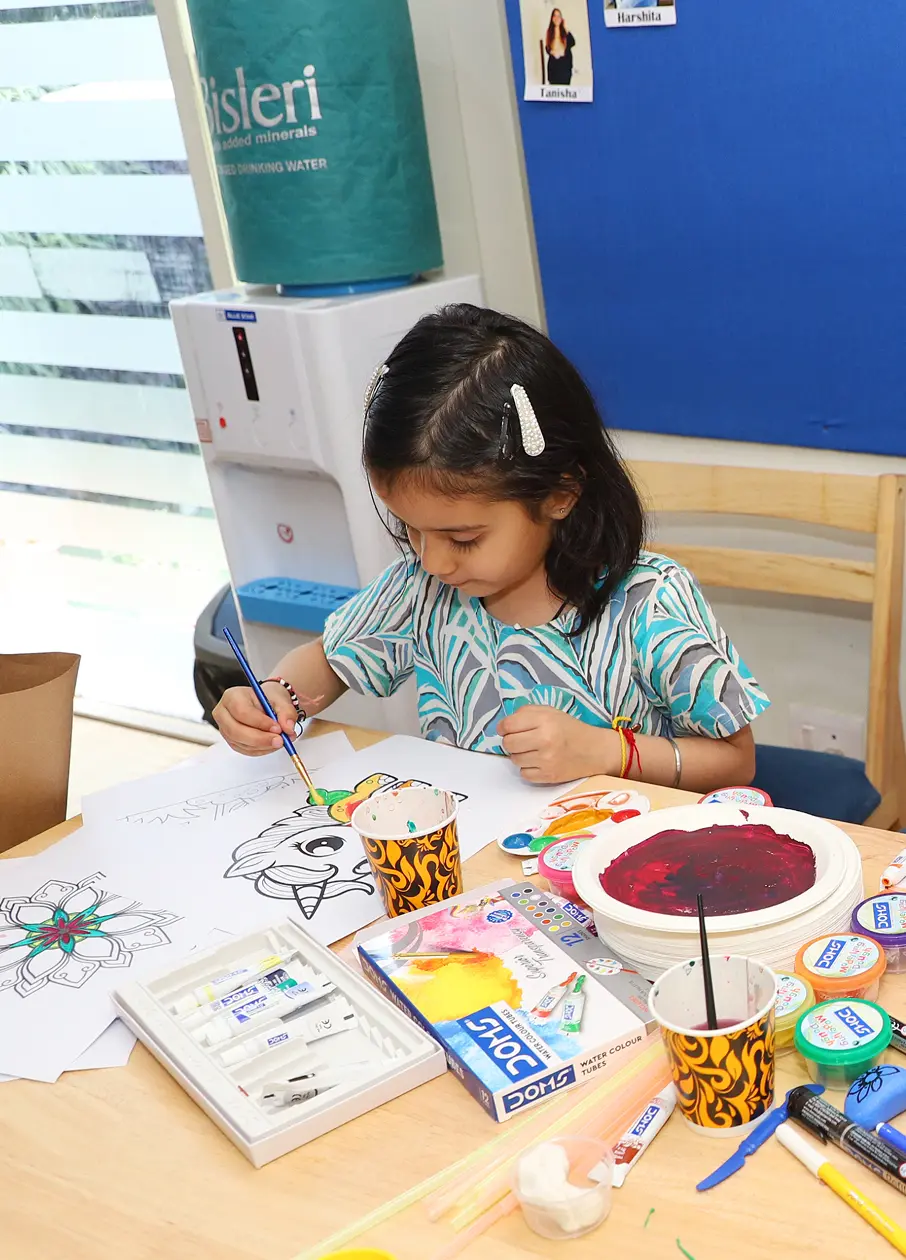 Children Engaged In Various Activities