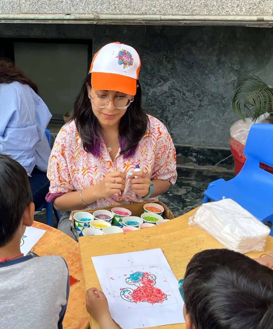 Children Engaged In Various Activities