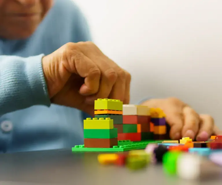 Occupational Therapy With Building Blocks