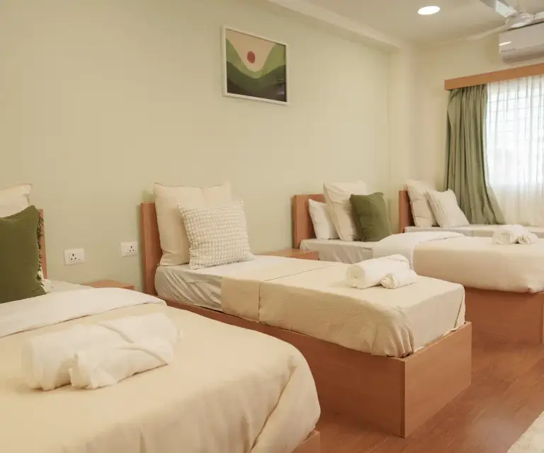 Twin Sharing Room Accommodation Facilities In Hospital