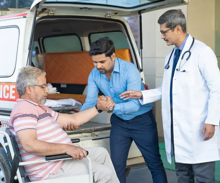 Ambulance Service With Patient Support