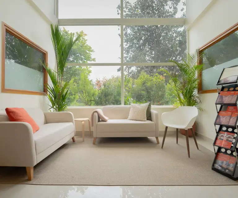 Waiting Area For Visiting Caregivers Accommodation Facilities In Hospital