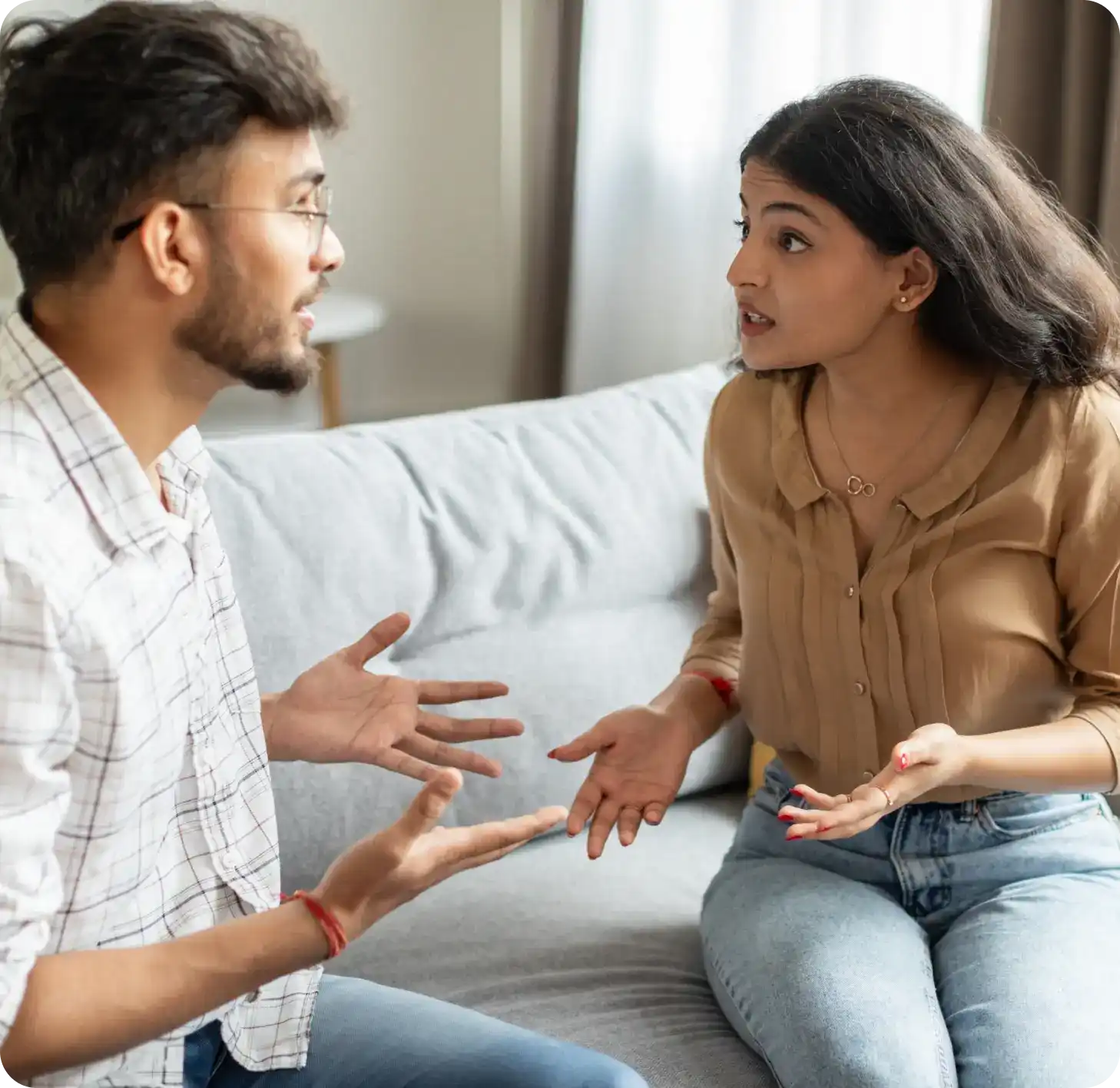 Couple Debating Over Rehab